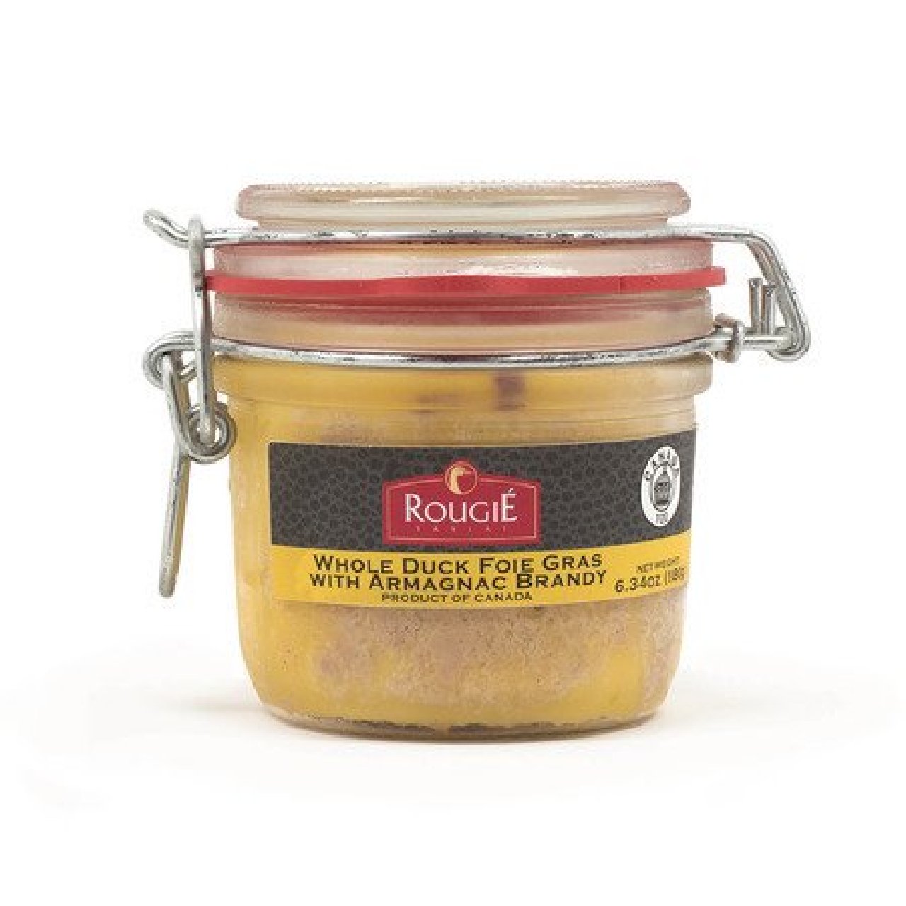 Rougie Whole Duck Foie Gras w/ Armagnac 6.34 oz (180g)