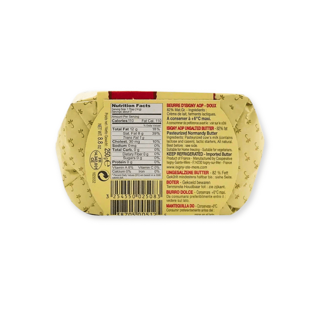 French Unsalted Butter by Isigny Sainte-Mère